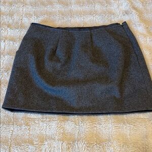 J. Crew Dark Gray Mini Skirt